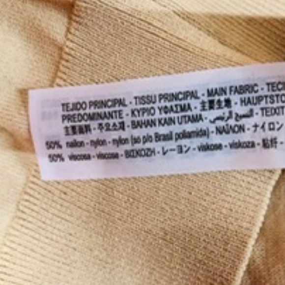 ZARA Puffy Lace Sleeves Top Blouse, M, NWT - Picture 3 of 4